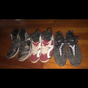 Jordan carmine 6s 15’ hyperdunk ghostcamo airmax95